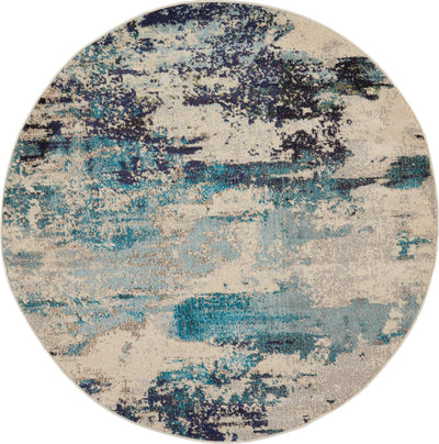 product image for celestial ivory teal blue rug by nourison 99446740069 redo 2 74