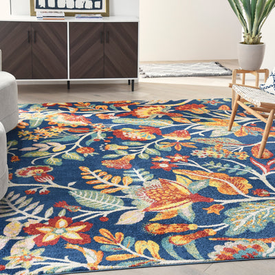 product image for allur navy multicolor rug by nourison 99446839367 redo 4 92