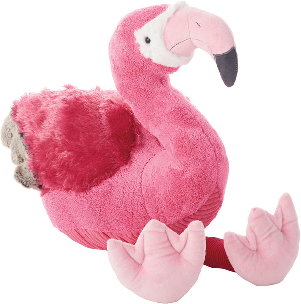 Plush Lines Handcrafted Stuffed Flamingo Kids Pink Plush Animal