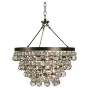 Bling Collection Chandelier w/ Convertable Double Canopy design by Robert Abbey