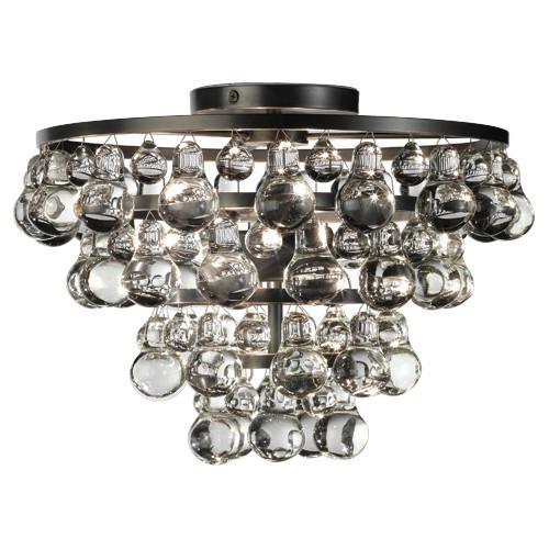 Bling Collection Flush Mount Chandelier design by Robert Abbey
