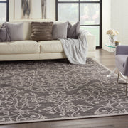 damask grey rug by nourison 99446341303 redo 5