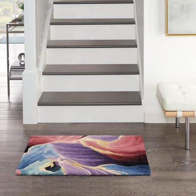 product image for Nourison Home Prismatic Black Modern Rug By Nourison Nsn 099446159663 6 48