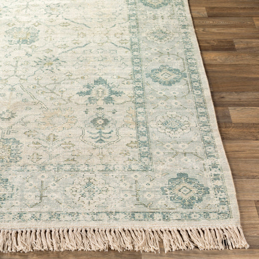 media image for Zainab Cotton Sage Rug Front Image 298