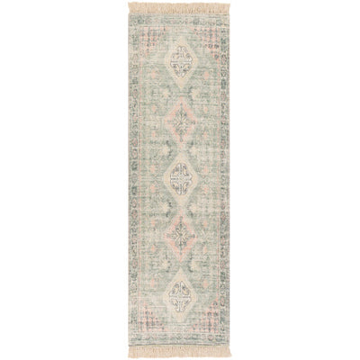 product image for Zainab Cotton Sage Rug Flatshot 2 Image 17