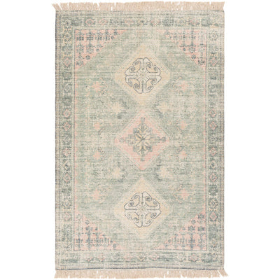 product image for Zainab Cotton Sage Rug Flatshot Image 81