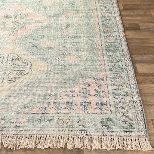 media image for Zainab Cotton Sage Rug Front Image 288