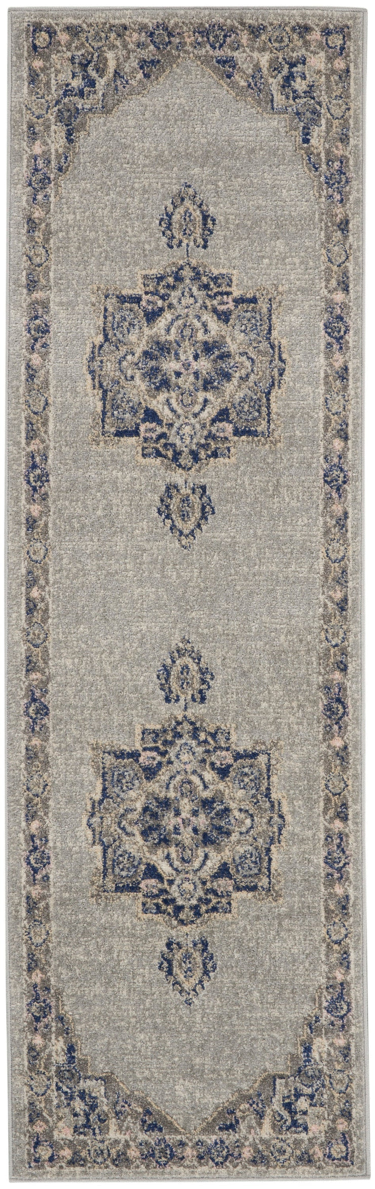 tranquil grey navy rug by nourison nsn 099446816665 3