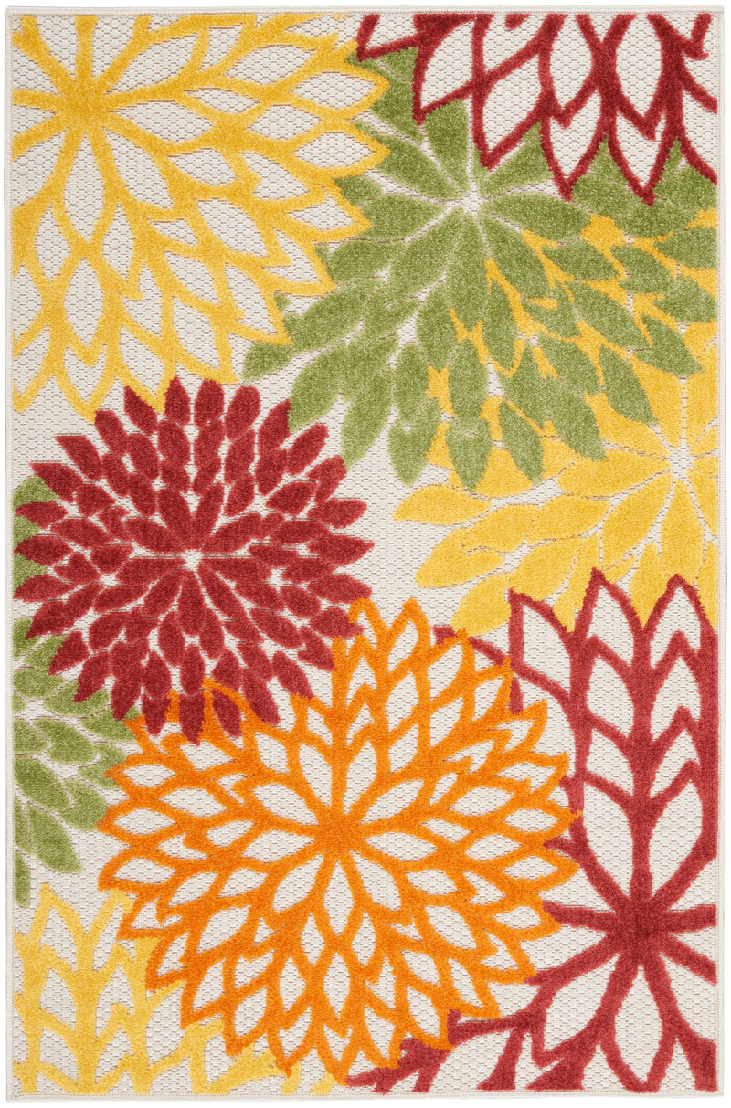 media image for aloha red multi colored rug by nourison 99446829566 redo 9 217
