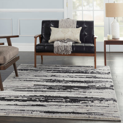 product image for zermatt ivory charcoal rug by nourison 99446759818 redo 6 66