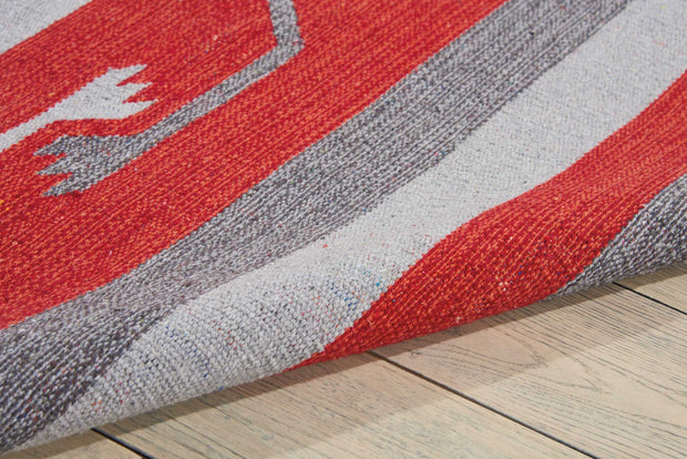 baja handmade grey red rug by nourison 99446395344 redo 4