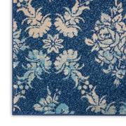 tranquil navy light blue rug by nourison nsn 099446489258 5