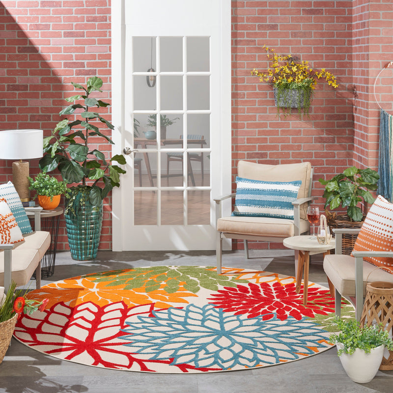media image for aloha green rug by nourison 99446836717 redo 15 232