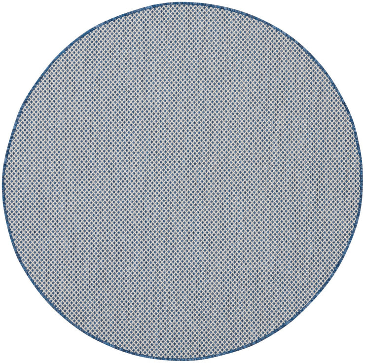 Nourison Home Courtyard Ivory Blue Modern Rug By Nourison Nsn 099446161444 2