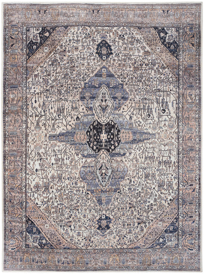 product image for grand washables ivory blue rug by nourison 99446110428 redo 1 65