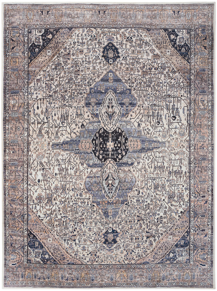 grand washables ivory blue rug by nourison 99446110428 redo 1