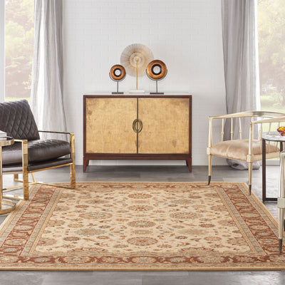 product image for living treasures beige rug by nourison nsn 099446670106 9 85