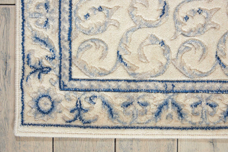somerset ivory blue rug by nourison nsn 099446317476 4