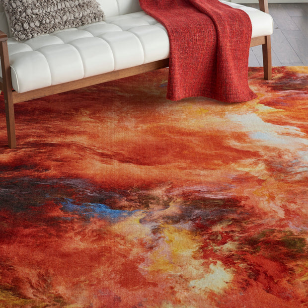 le reve red flame rug by nourison 99446494634 redo 4