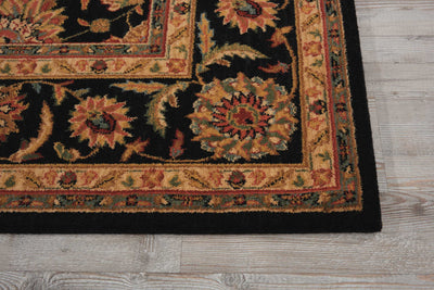 product image for living treasures black rug by nourison nsn 099446670014 5 94