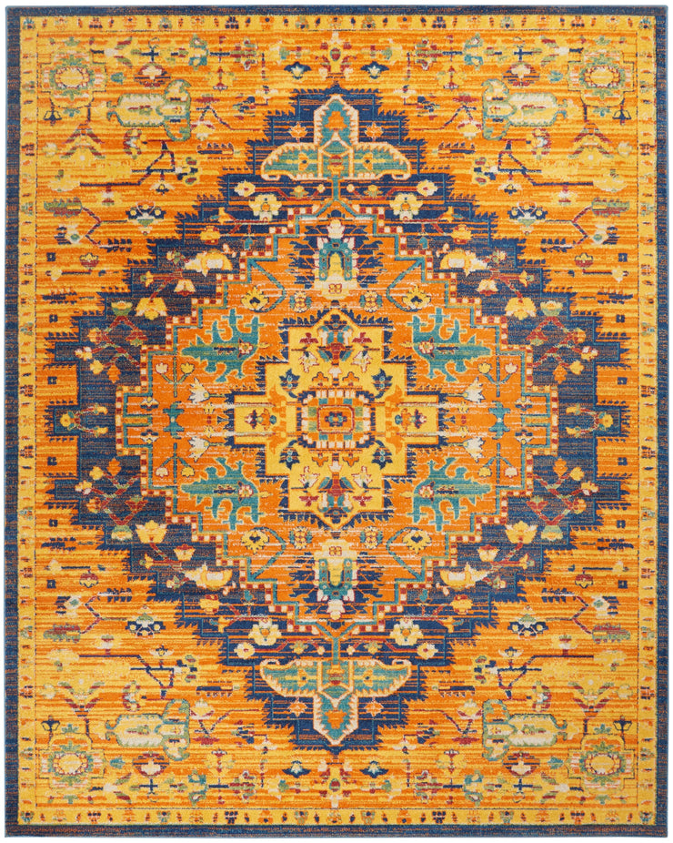allur orange multicolor rug by nourison 99446838209 redo 1