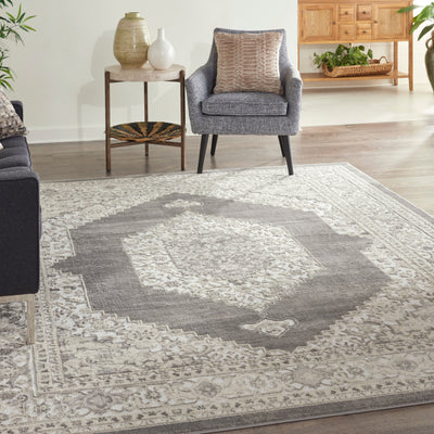 product image for cyrus ivory grey rug by nourison nsn 099446795533 8 77