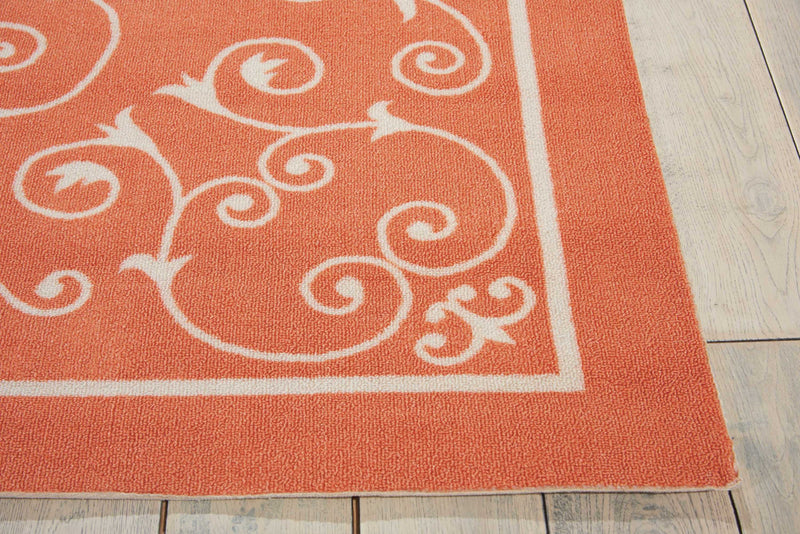 media image for home garden orange rug by nourison nsn 099446112132 5 268