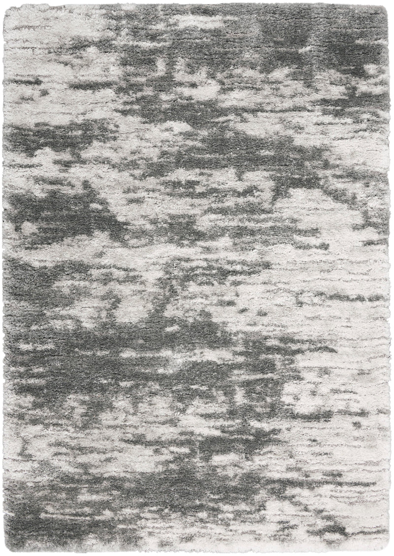media image for dreamy shag charcoal ivory rug by nourison 99446878274 redo 1 245