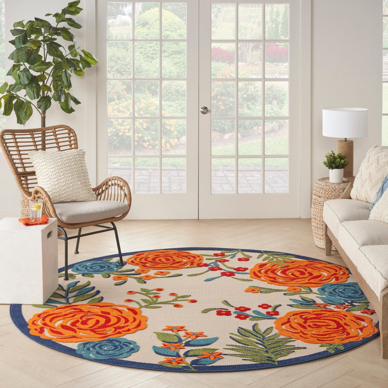 media image for Nourison Home Aloha Multicolor Contemporary Rug By Nourison Nsn 099446170026 12 283